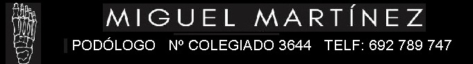Miguel Martinez Podologo Paterna-La Canyada- Valencia